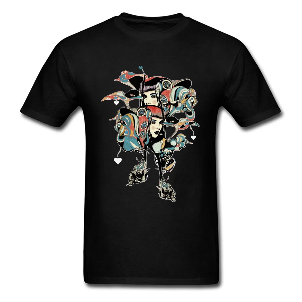 Crazy sophie-tresor de lumiere Male T-shirts Company Mother Day Short Sleeve Tops T Shirt Crewneck 100% Cotton Tops Shirts sophie-tresor de lumiere black