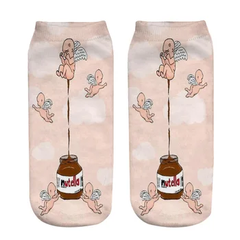 

angel nutella print socks cheap stuff dropship wholesales