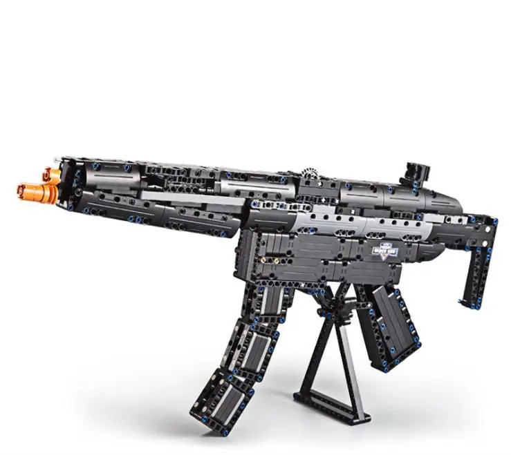 617 шт. строительные блоки Heckler &amp Koch MP5 Submachine для оружия toys | Игрушки и хобби