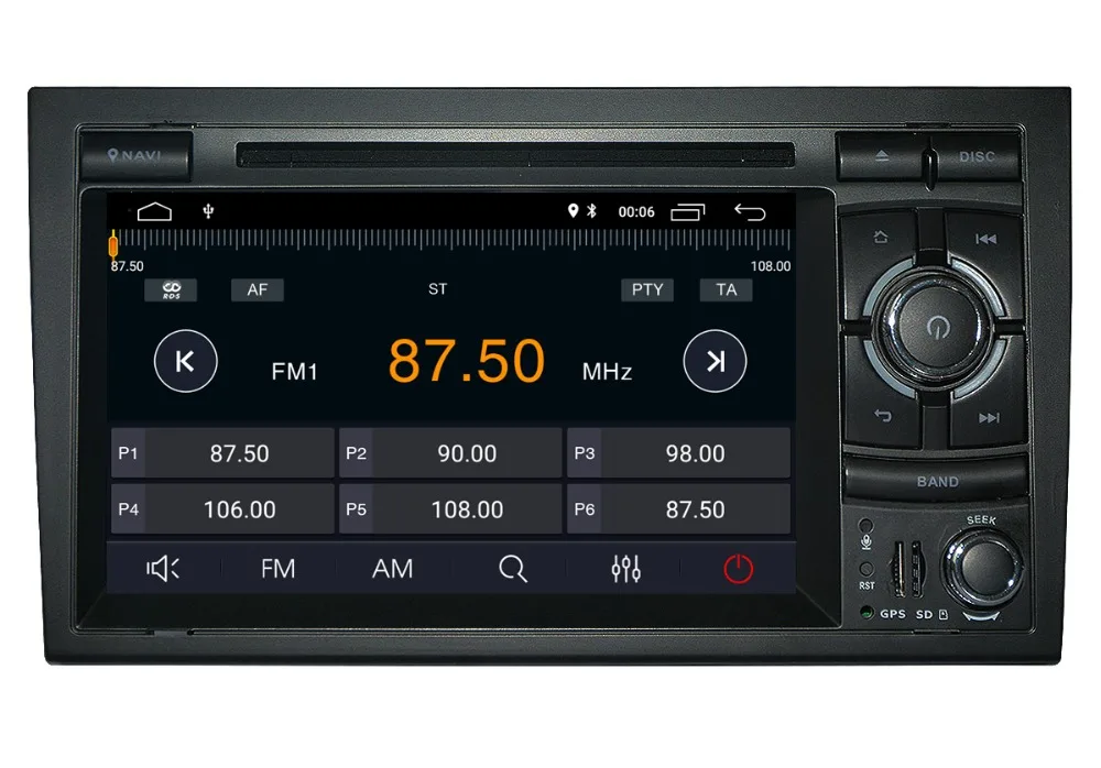 7''Android 9.0 Quad Core CAR DVD GPS Player For AUDI A4 S4 RS4 SEAT Exeo B6 B7 Auto Navigation Sat Navi Stereo Radio WIFI CANBUS