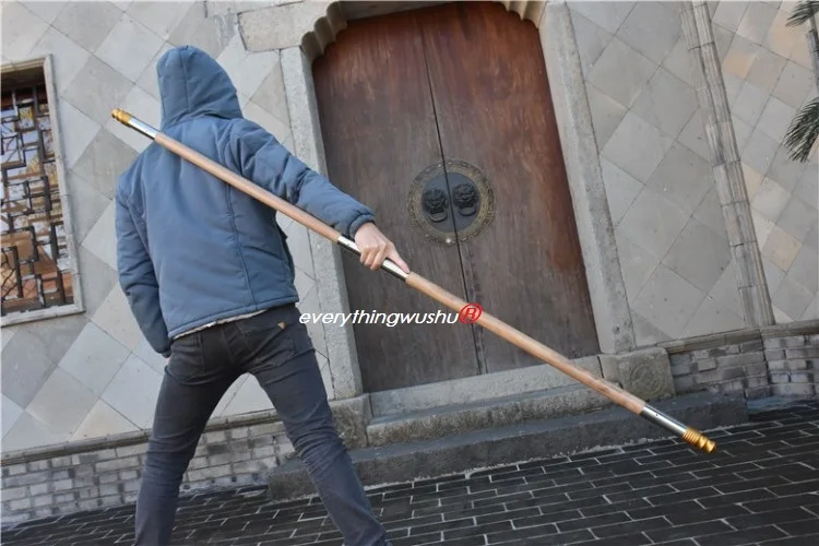 Wooden Monkey King Staff Bo Staff Jo Staff Wushu Shaolin Sticks China