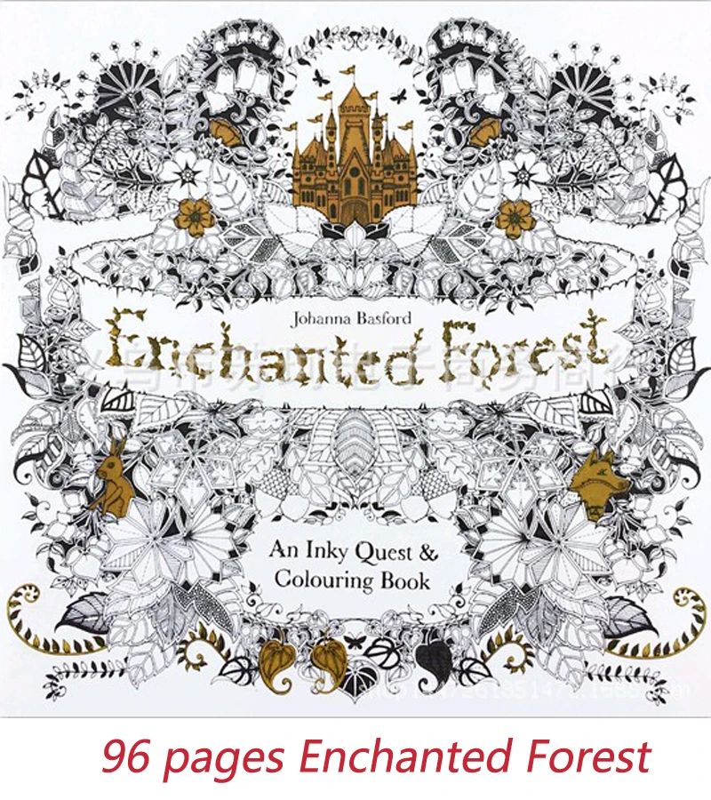 Secret Garden Enchanted Forest Fairy Tale Dream Dreams Coloring Book For Children Under Reduced Art Supplies In Books From Office School