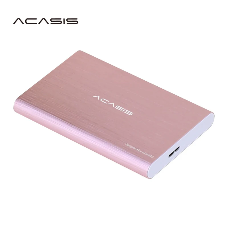 ACASIS 320 Гб внешний жесткий диск USB3.0 жесткий диск устройства хранения высокая скорость 2,5 ''HDD Настольный Ноутбук Hd экстерно Супер предложения - Цвет: Pink