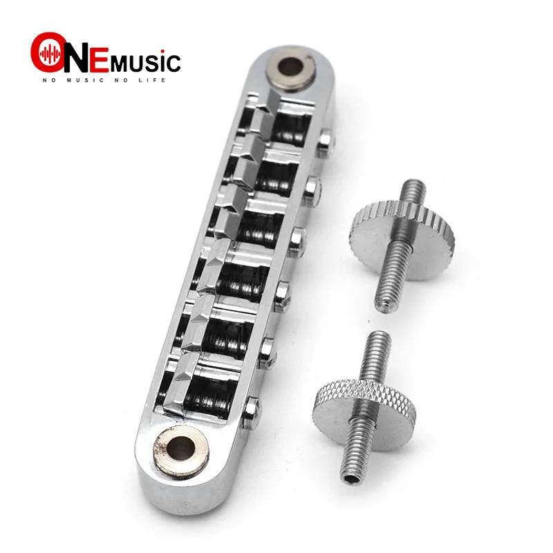 Adjustable Vintage ABR 1 Jazz Bridge for Electric Guitar Chromein Guitar Parts & Accessories