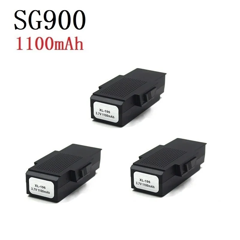 Оригинал 3 7 V 1100mAh Lipo батарея для SG900 F196 X196 X192 RC вертолет Квадрокоптер запасные