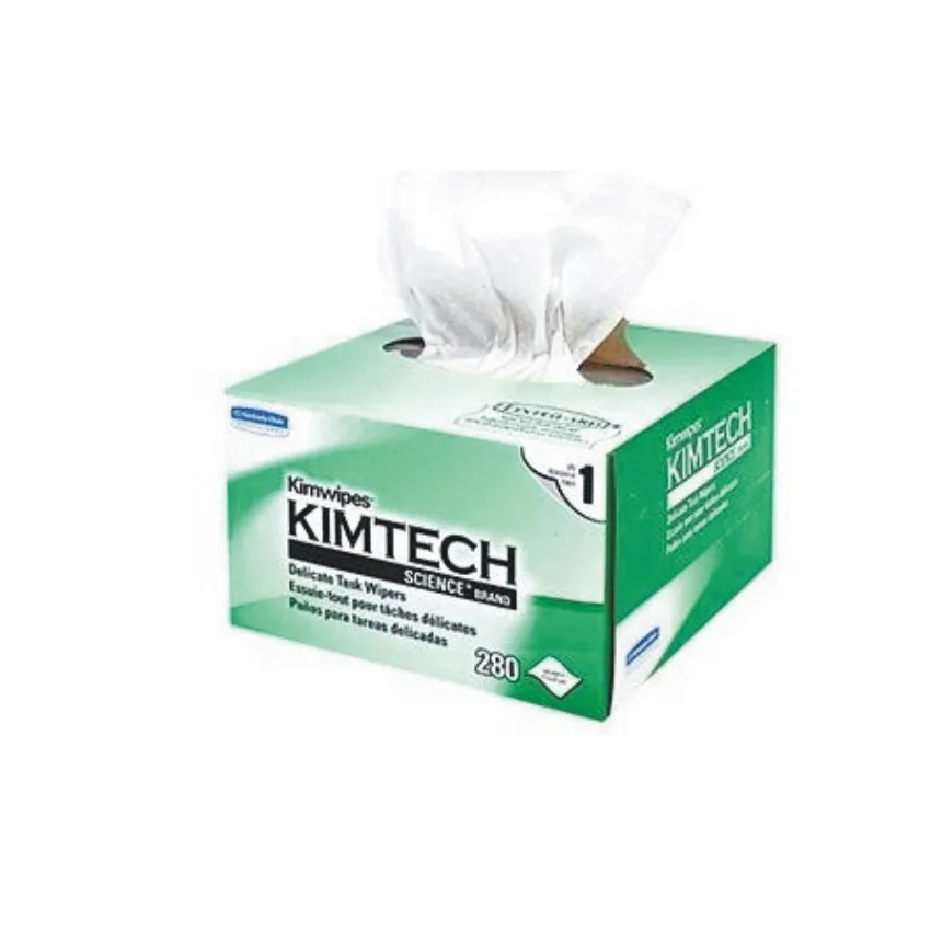 Kimwipes очищающая бумага из оптического волокна 280 шт. волоконная без пыли