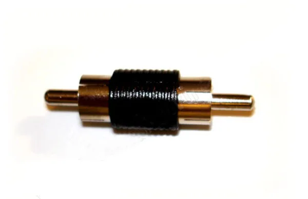 

Male To Male RCA Adapter Connector
