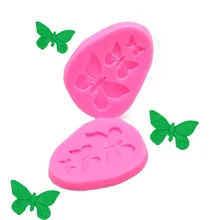 1 шт. форма для торта банты мультяшная бабочка галстук-бабочка силиконовая форма банты для шоколада для выпечки ледяной помадка инструмент для выпечки z0603# G3