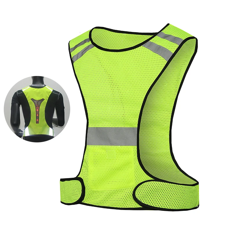 High Visibility Safety Vest With Reflector Strips safety reflective