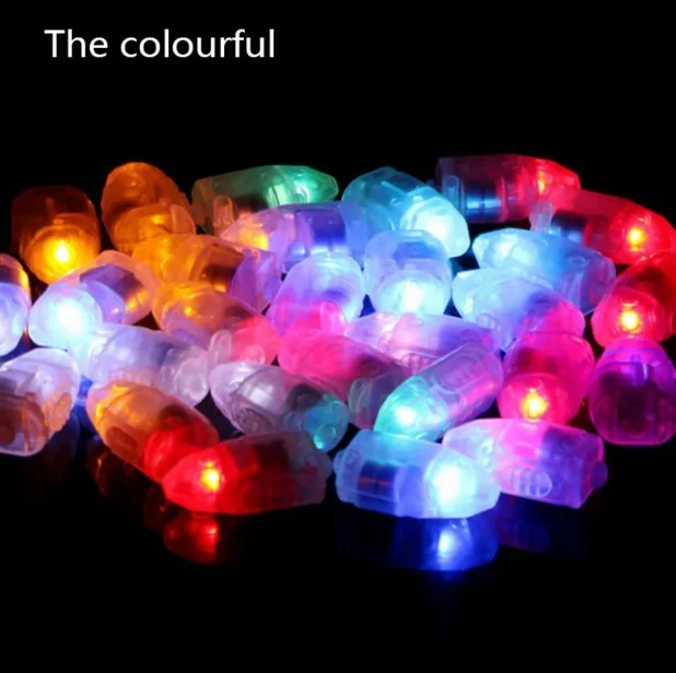 10pcs/set Led Light Bullet Switch Light Mini Light Bulbs Glowing Balloon Bar Party Wedding Holiday Garden Decoration Free Ship - Цвет: Многоцветный