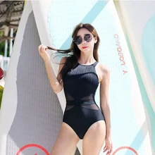 Корейские Купальники для женщин, одежда для серфинга, купальник для женщин,, цельный летний женский купальник на косточках, таинственный, Западный, сексуальный