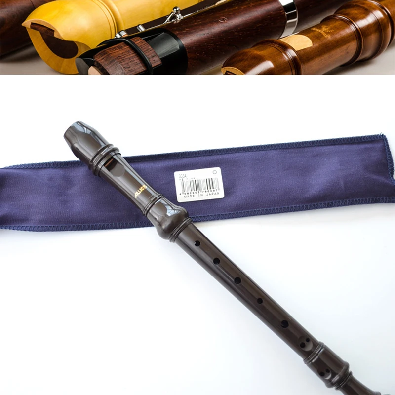 Soprano Recorder Flute Japanese Made German Baroque British 8 Holes