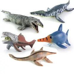 Дети игрушки-динозавры животных пластик моделирование фигурку игрушки для детей Подарки H383