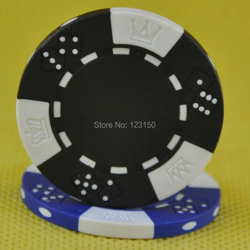 PK-5002 1000 шт. чипы с чехлом, глина 14 г покерные фишки вставка металлическая, пять цветов