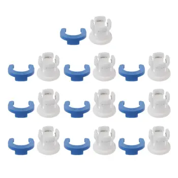 

10Sets Bowden Tube Clamp Pipe Horse Clip Fixed 6mm 3D Printers Parts Shoe Coupling Collet Part
