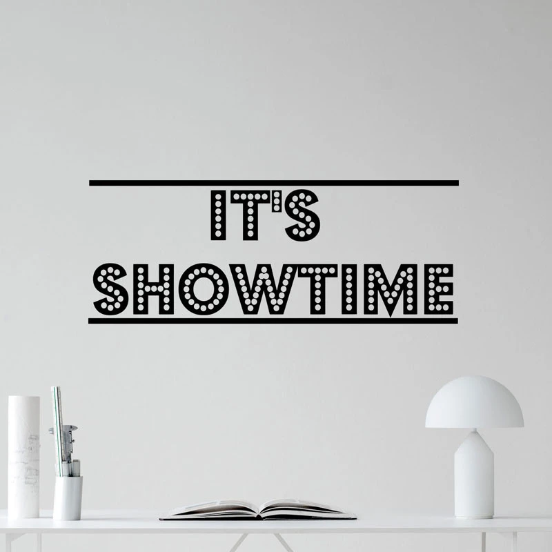 ショータイムウォールステッカー 映画館のビニールステッカー 家の装飾 引用符 取り外し可能な防水壁紙 ブランドb654 ウォール ステッカー Aliexpress ショータイムウォールステッカー 映画館のビニールステッカー 家の装飾 引用符 取り外し可能な防水壁紙 ブランドb654 ウォール ステッカー Aliexpress