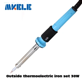 

ESI-C30 US Plug 220V 30W Welding Electric Soldering Iron Tool with Indicator light solder Lron Equipped with conversion plug