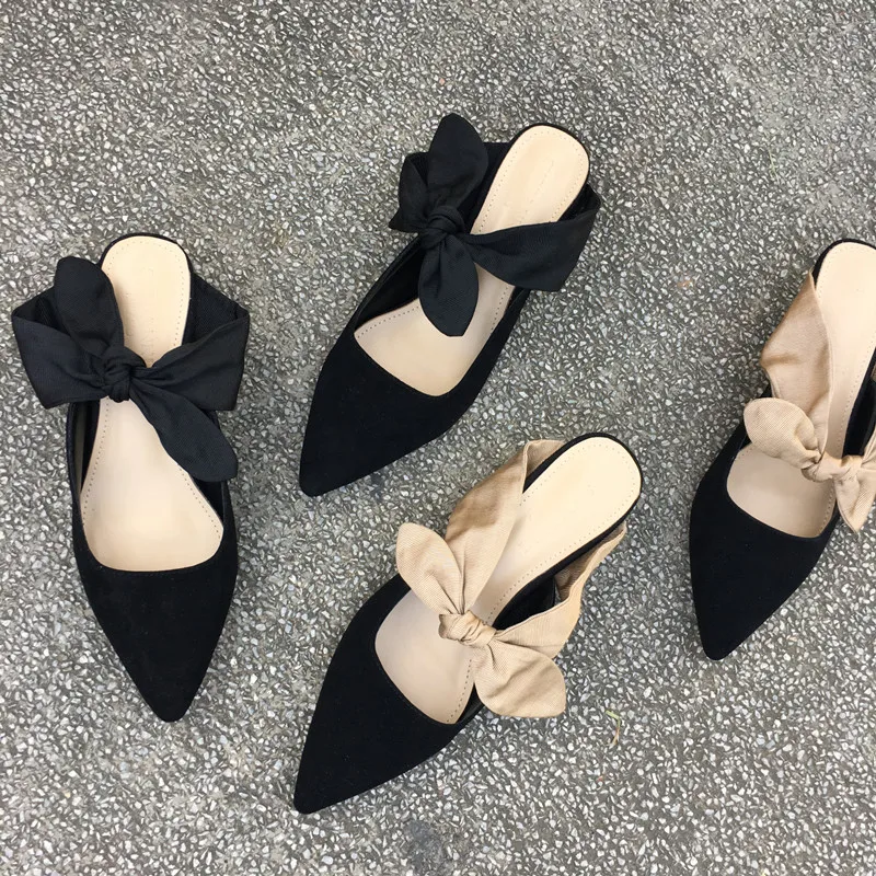bow tie mules