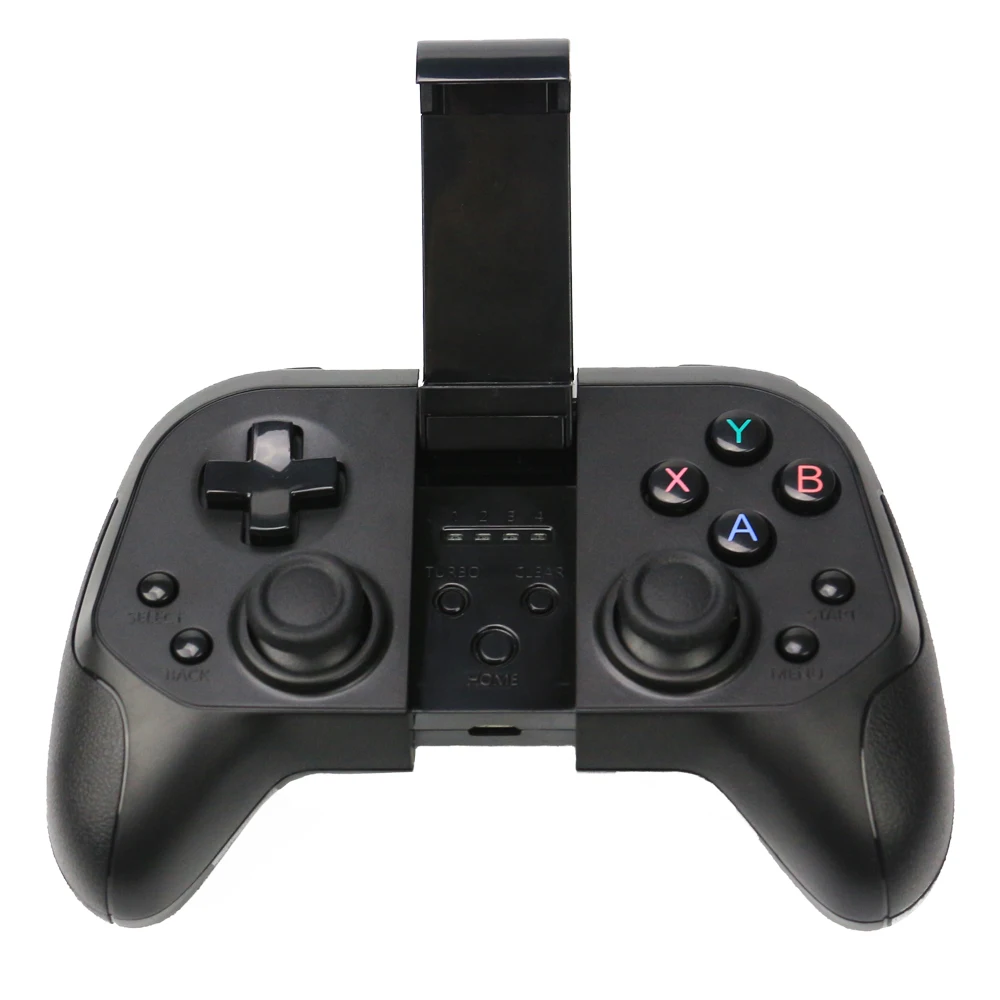 C5 سماعة لاسلكية تعمل بالبلوتوث المقود غمبد ل iOS الروبوت الهاتف PC التلفزيون سوني PS3 أذرع التحكم في ألعاب الفيديو مع حامل 2.4 جرام استقبال