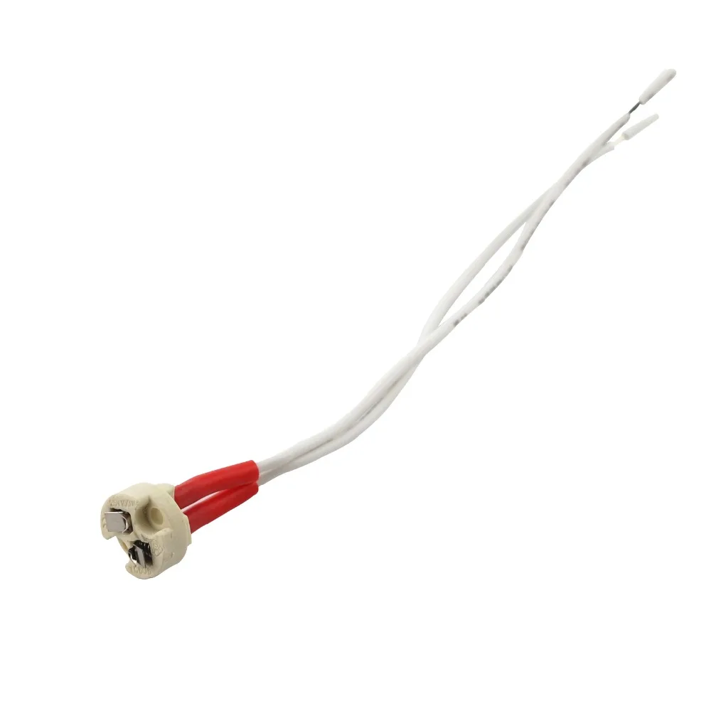 

MR16/G4/GU5.3 Lamp Holder Ceramic Socket Base With Hight quality Silicon Cable for LED and halogen lamps Free Shipping