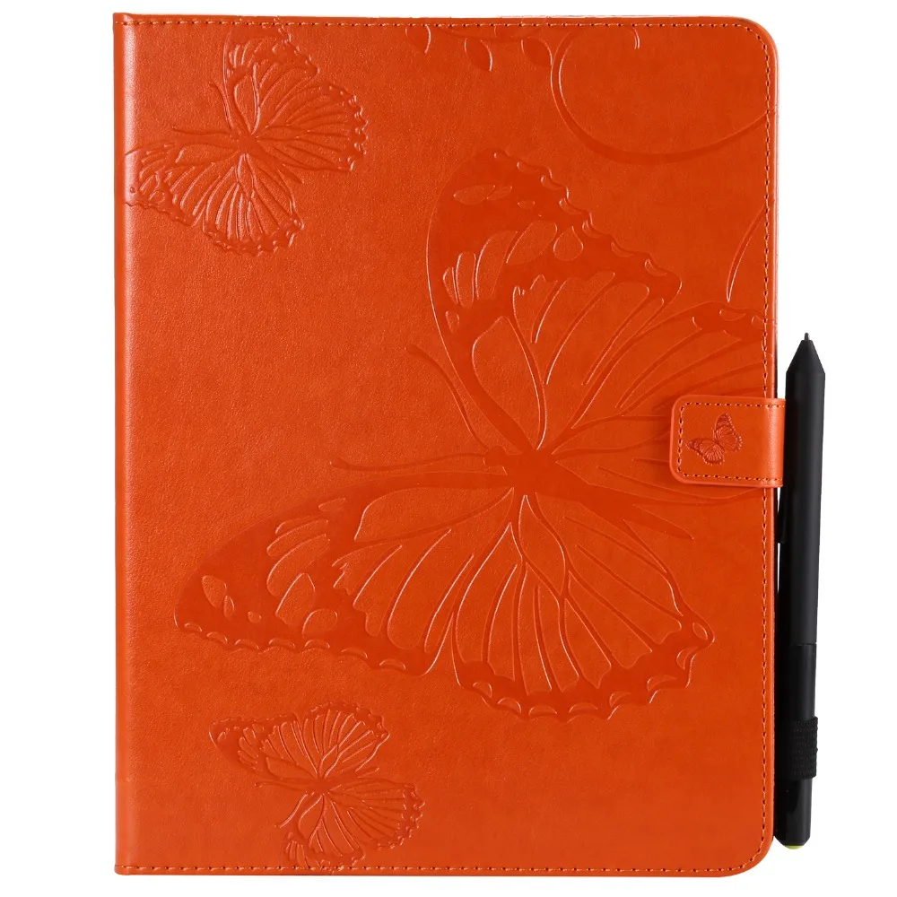 

Butterfly Tablets Case For Apple ipad 2/3/4 9.7 inch Luxury Ultra Slim Magnetic Smart Flip Stand PU Leather Cover Wake Up Sleep