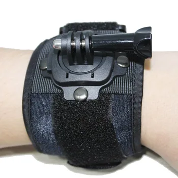 

Sport Action Camera Accessories 360 Degree Rotation Wrist Hand Strap Band Mount for GoPro Hero 4 3 3+ 2 SJ4000 SJ5000 Xiaomi yi