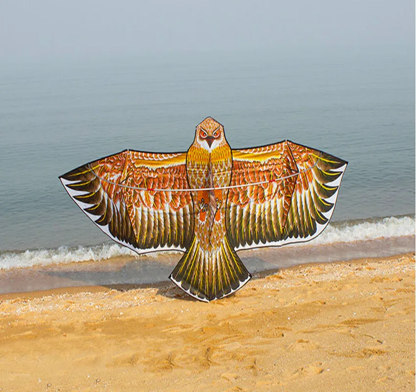 free shipping high quality 3.6m gold eagle kite ripstop nylon fabric