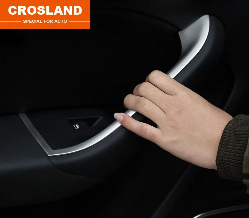 

4pc for AUDI Q3 2013-2016 Inner door handle Decorative frame Door Button Decorative strips