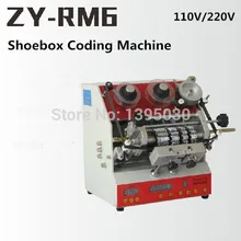1 шт. ZY-RM6 полуавтоматическая кодовая машина для кодовой печати