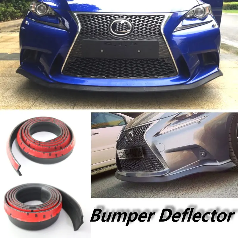 Для Lexus CT 200h / F LS 400 430 460 600h L для автомобильного бампера автомобиля дефлектор губ