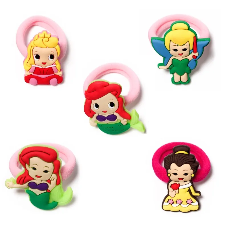 

10pcs Cute Scrunchie Hairbands Hair Accessories for Girls Tie Gum Rubber Hair Bands Headwear Kids Xmas Gifts