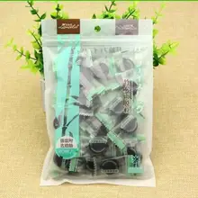 20 мешков 40 таблеток/мешок бамбуковый уголь сильная Адсорбция DIY домашняя черная красота Высококачественная Нетканая сжатая бумажная маска