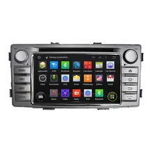 7” Quad Core 2 Din Android 5.1.1 car head unit DVD Automotivo For Toyota Hilux 2012-2014 Car Stereo DVD GPS Navigation