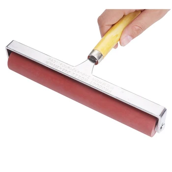 

MEEDEN Hard Rubber Brayer Roller 8-Inch for Printmaking Craft Student Projects for Oil Painting Art materials or Art Supplies