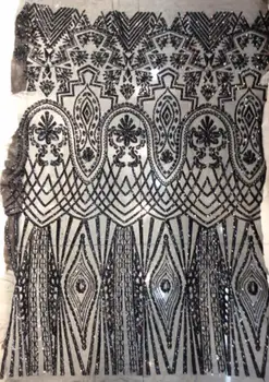 

best quality yaking-11.1404 embroidered African Tulle Lace Fabric African French Lace Fabric with embroidery