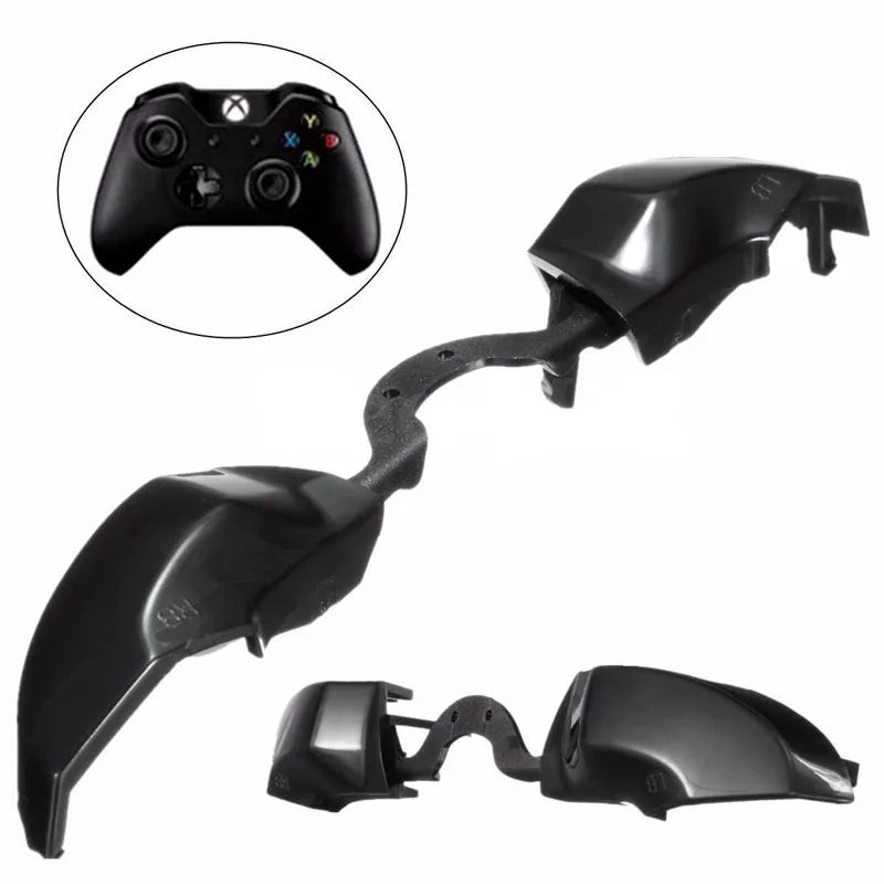 

Black Replacement Bumper LB RB Trigger Button for Microsoft Xbox One Controller, 5 Pcs