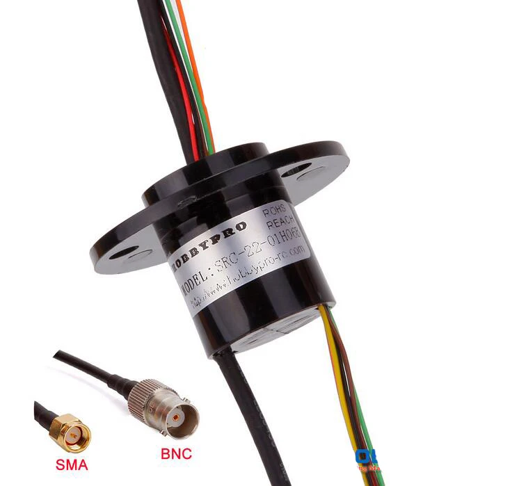 High Definition 1080P Conductive Slip Ring 1 Channel HD SDI + 6/12/16