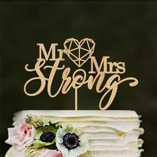 Изготовленный На Заказ венок свадебный торт Топпер деревянный свадебный Декор персонализированные имя деревенский торт Топпер