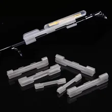 FSTK 6 шт., новая удочка для ночной рыбалки, светильник с зажимом, используется на удочке, химический светильник