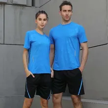 Мужские и женские футболки для бега, Компрессионные спортивные шорты для фитнеса, рукава для тренировок, футболки для футбола, Мужская облегающая футболка