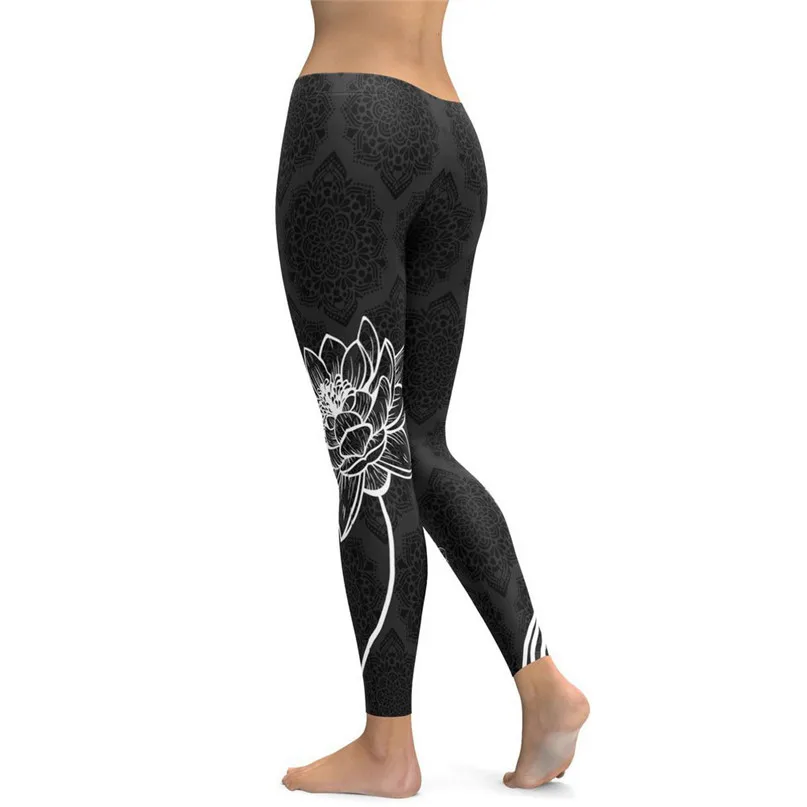 Women Yoga Pants Push Up Lotus Workout Leggings Fitness Sports Gym Running Yoga Athletic Pants ropa deportiva mujer gym #2J09 (5)