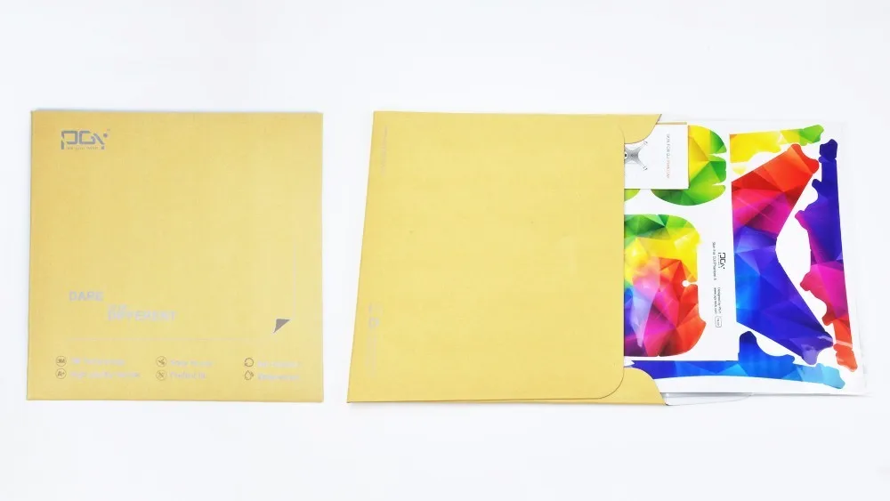 PGY DJI Phantom 3 PVC Matte Golden Ice Film Skin Decal Stickers Vinyl Film Phantom 3 Accessories Drone Wrap Sheet Film Sticker