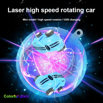 

Mini Car Toy High Speed 360 Degree Rotating USB Charging Gift For Children Kids M09