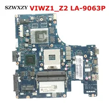 Новинка для lenovo Z400 Материнская плата ноутбука HM76 DDR3 GT740M 1 ГБ FRU: 90002881 VIWZ1_Z2 LA-9063P тестирование