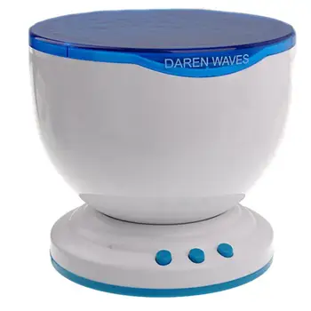 

Ocean Wave Starry Sky Aurora LED Night Light Projector With Mini Speaker Novelty USB Lamp Nightlight Illusion For Baby Children
