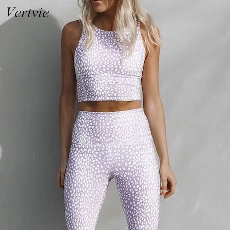 

Vertvie Women Workout Clothes Comfortable Yoga Set Dry Fit Fitness Suit Female Gym Clothing Sportswear Sport Outfit Tracksuit