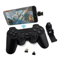 Новый беспроводной геймпад для Android смартфон/ПК/PS3/ТВ коробка джойстик 2,4 г джойстика игровой контроллер для телефонов Xiaomi для PS3 игры