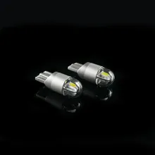 2 единицы T10 W5W светодиодный Замена светильник источник мульти-Цвет Мини светодиодный лампочки переменного тока/преобразователь автомобильной розетки постоянного тока в хвост позиции светильник s Освещение в помещении
