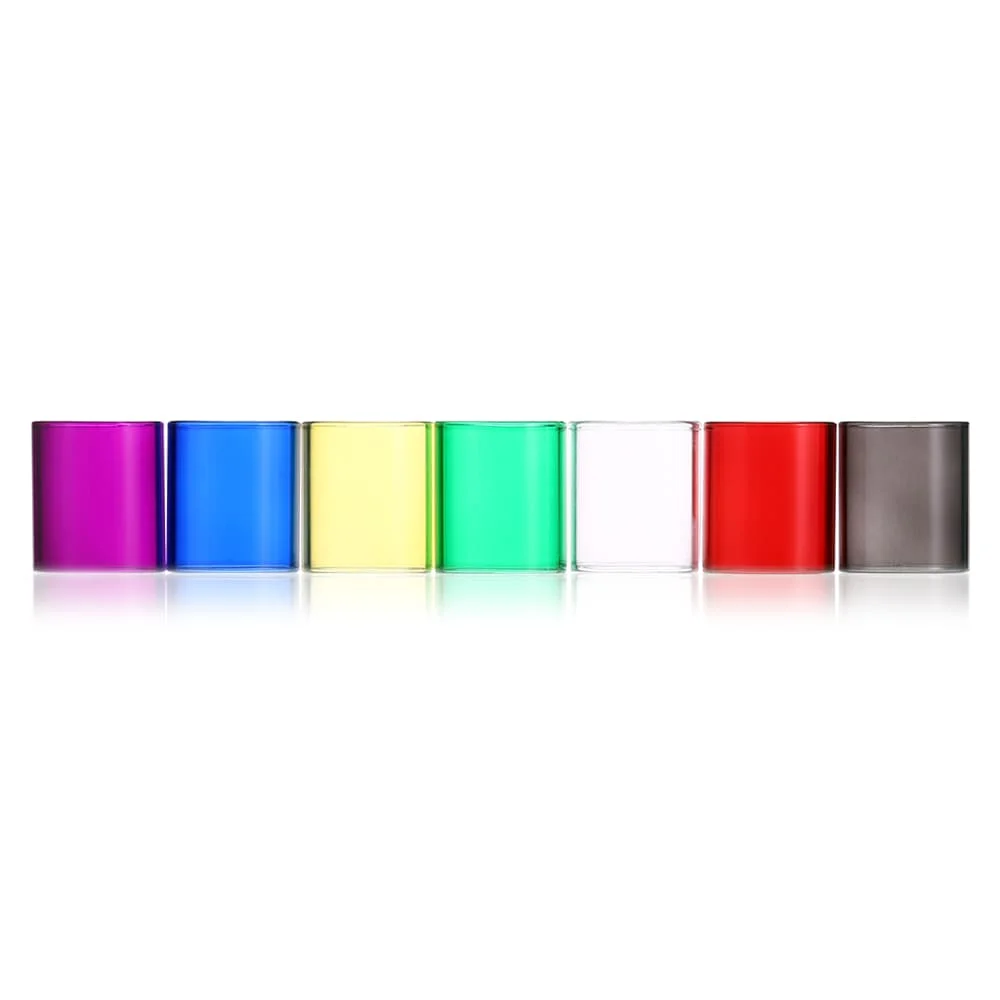 7pcs Original CLRANE Replacement Glass Tank for Wismec Theorem RTA- White Theorem