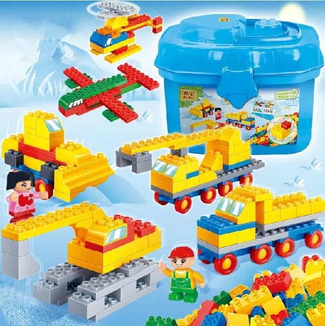 

6507 Vehicle Transportation Cognition Intelligence Blocks Educational Model Building Bricks Toy For Children Kids Friend